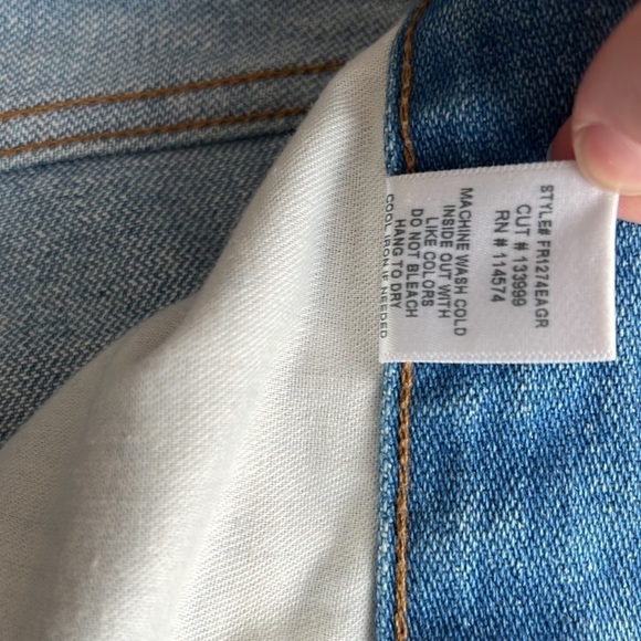 NOEND Denim Eve Slim Straight Jeans Medium Indigo Wash - Picture 11 of 11